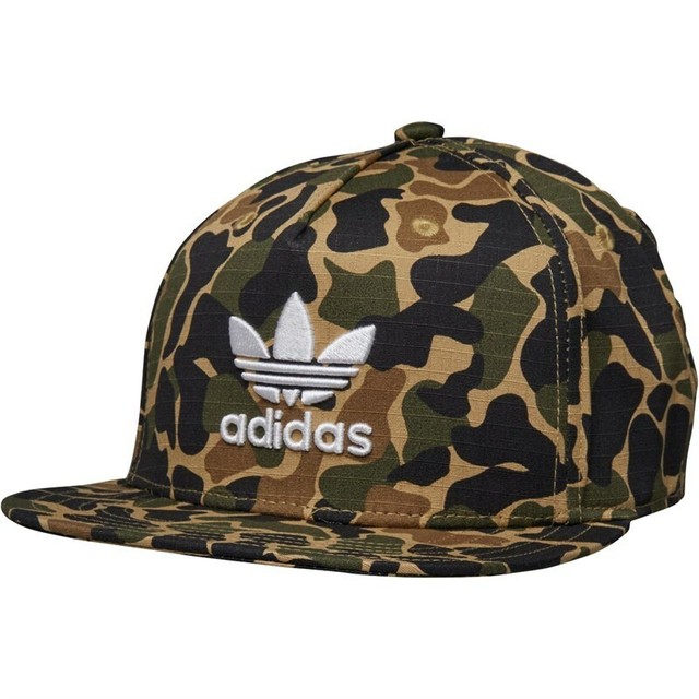 adidas camo trucker cap