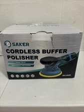 Saker SK1202D Portable Cordless Buffer Polisher Machine Kit for Car Detailing