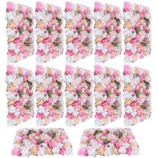12 Artificial Flower Wall Panels Flower Panels for Venue Backdrop Wall Decor