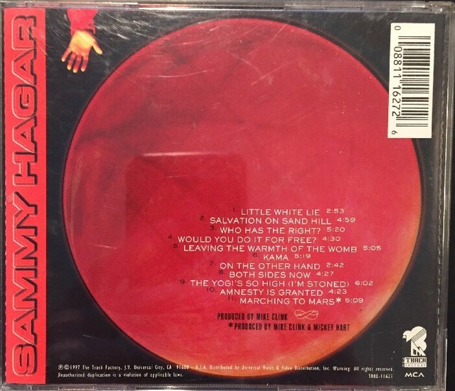 Sammy Hagar Marching To Mars CD Van Halen Chickenfoot Kiss eBay