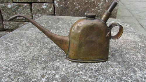 Antique Joseph Lucas No 40 Brass Oil Can - Picture 4 of 7