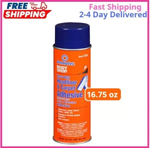Permatex Body Shop Heavy Duty Headliner and Carpet Adhesive 16.75oz