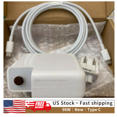 96W USB-C Power Adapter Type C Charger For MacBook Pro 2016-2019 16'' 15'' 13''