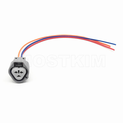 3-Pin Front Turn Signal Light Connector Pigtail Fit For Nissan