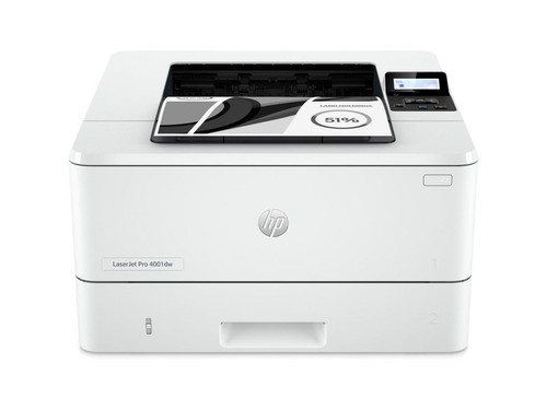 HP LaserJet Pro 4001dw Laser Printer, Black And White Mobile Print Up to 80,000 - Picture 2 of 5