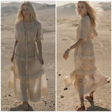 Doen Primrose Midi Dress Frappe XS