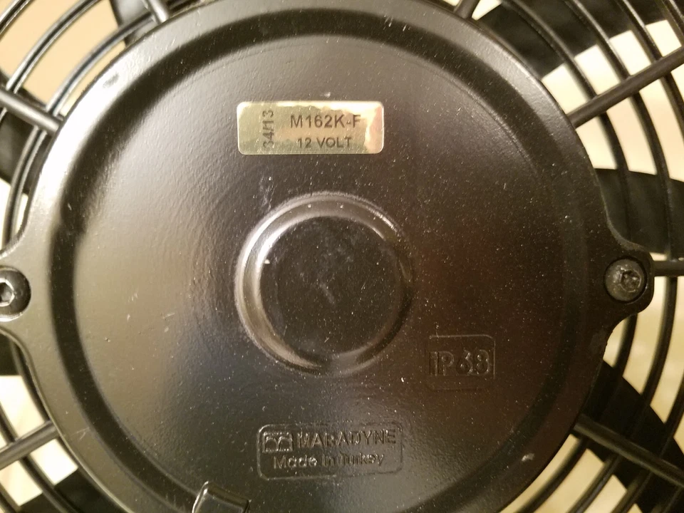 Ventilador de refrigeración Push/Pull 12 voltios, 16 pulgadas, Maradyne M162k, 2170 Cfm Foto 3 de 4