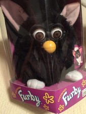 NIB Original FURBY Loose in NEW Condition WITCHS CAT - SERIES 1 Awesome 1998
