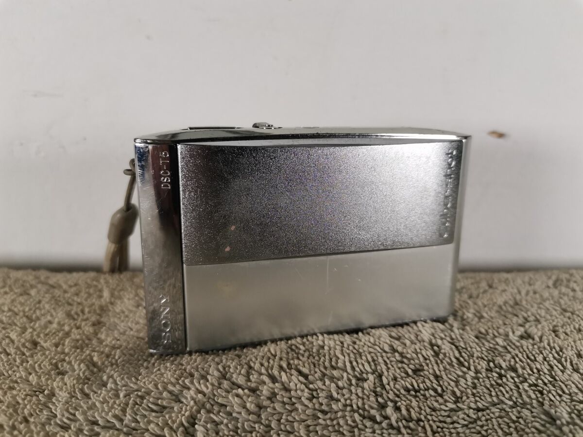Sony Cyber-shot DSC-T5 5.1MP Digital Camera - Gold for sale Sony Cyber-shot DSC-T5 5.1MP Digital Camera - Gold for sale