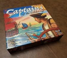 Golden Age Games - Captains of the Golden Age board