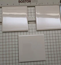 FLORIDA TILE 4-3/8" FAWN BEIGE #22/23 Ceramic Tile NOS 1962 Mid-Century Modern 