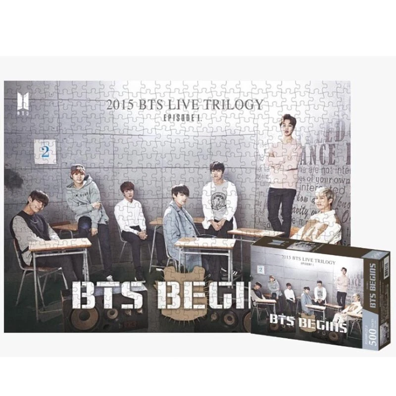 BTS 2015 Live Trilogy Episode BTS BEGINS Poster Jigsaw Puzzle 