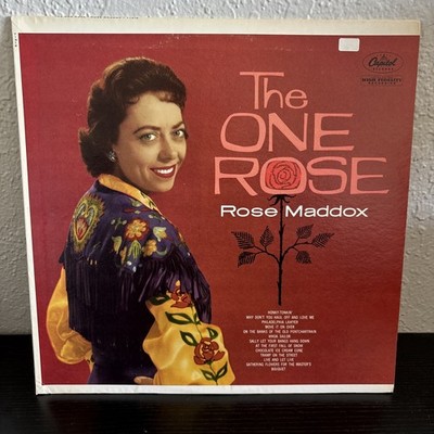 Rose Maddox - The One Rose. Capitol St 1312 Vinyl LP Record. Classic Honky Tonk