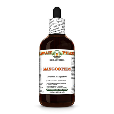 Mangosteen (Garcinia Mangostana) Glycerite, Dried Juice Powder Liquid Extract