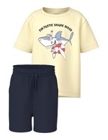 Name IT Jungen Nmmvigor Ss Nreg Top Set, Pear Sorbet, 92