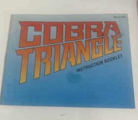 Cobra Triangle NES Complete w/ Box & Manual &ndash; Authentic Nintendo Game Tested