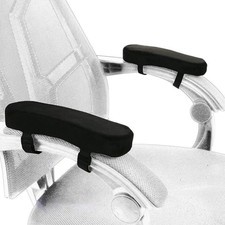 Memory Foam Chair Armrest Pad, Comfy Office Chair Arm Rest Cover for Elbows and