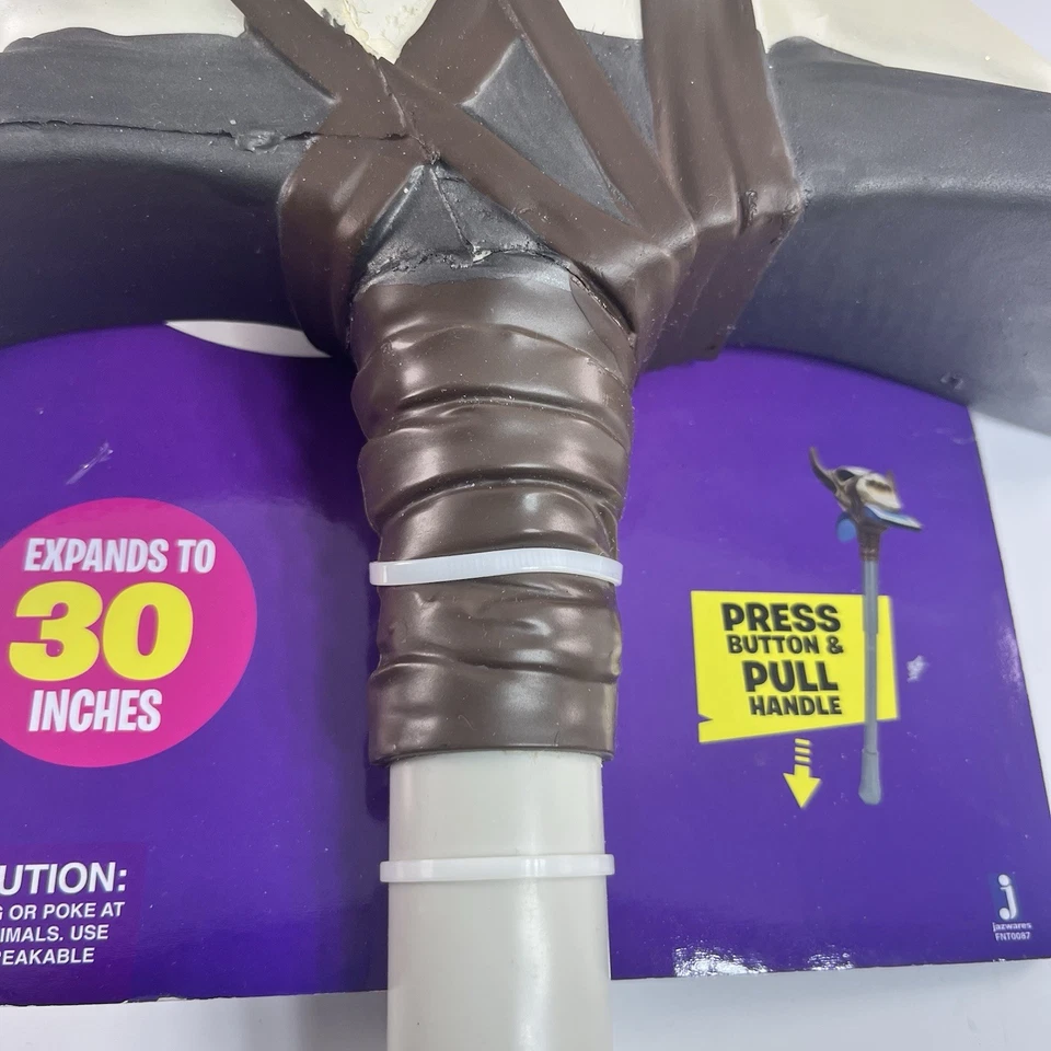 Fortnite Death Valley Harvesting Tool Pickaxe Toy 30" Expandable Cosplay Variant - Image 4 of 4