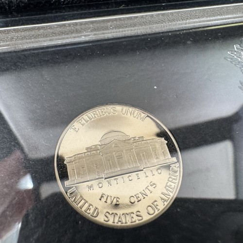 1998 s premier silver set In Beautiful Black Velvet Display Case. 5 Coins - Picture 10 of 14