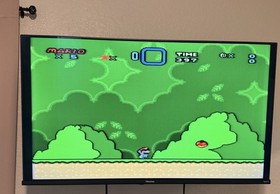 Nintendo Super Nintendo SNES SNS-001 Console Bundle 2 Controllers Games AV/Power