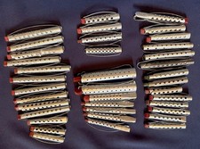 Vintage Goody Tip-top Hollywood Hair Rollers Lot Of 38 Metal Aluminum 30s 40s