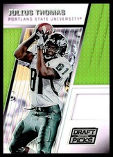 2016 Panini Prizm Collegiate Draft Picks Prizms Green Julius Thomas Rookie 3/5