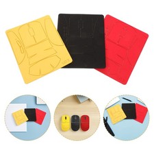 3Set Wireless Mouse Grip Stickers - Anti-Slip Tape Pads for Gaming Sweat-Proof