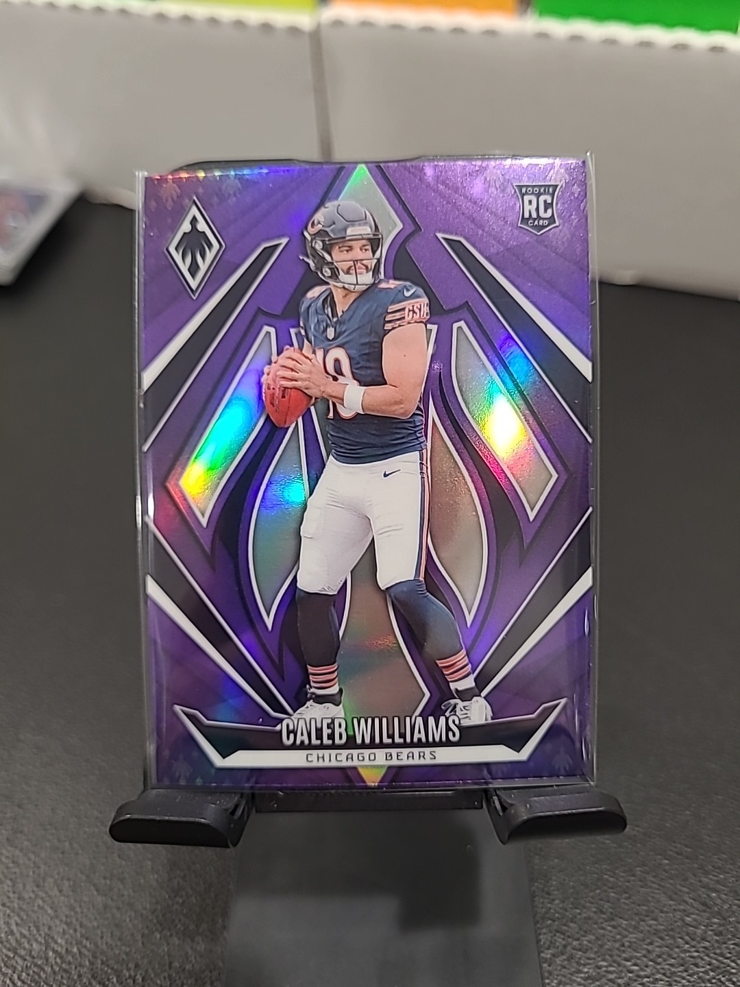 2024 Panini Phoenix Football #151 Caleb Williams Purple Rookie