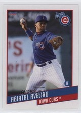 2021 Choice Iowa Cubs Abiatal Avelino #04 1lq2