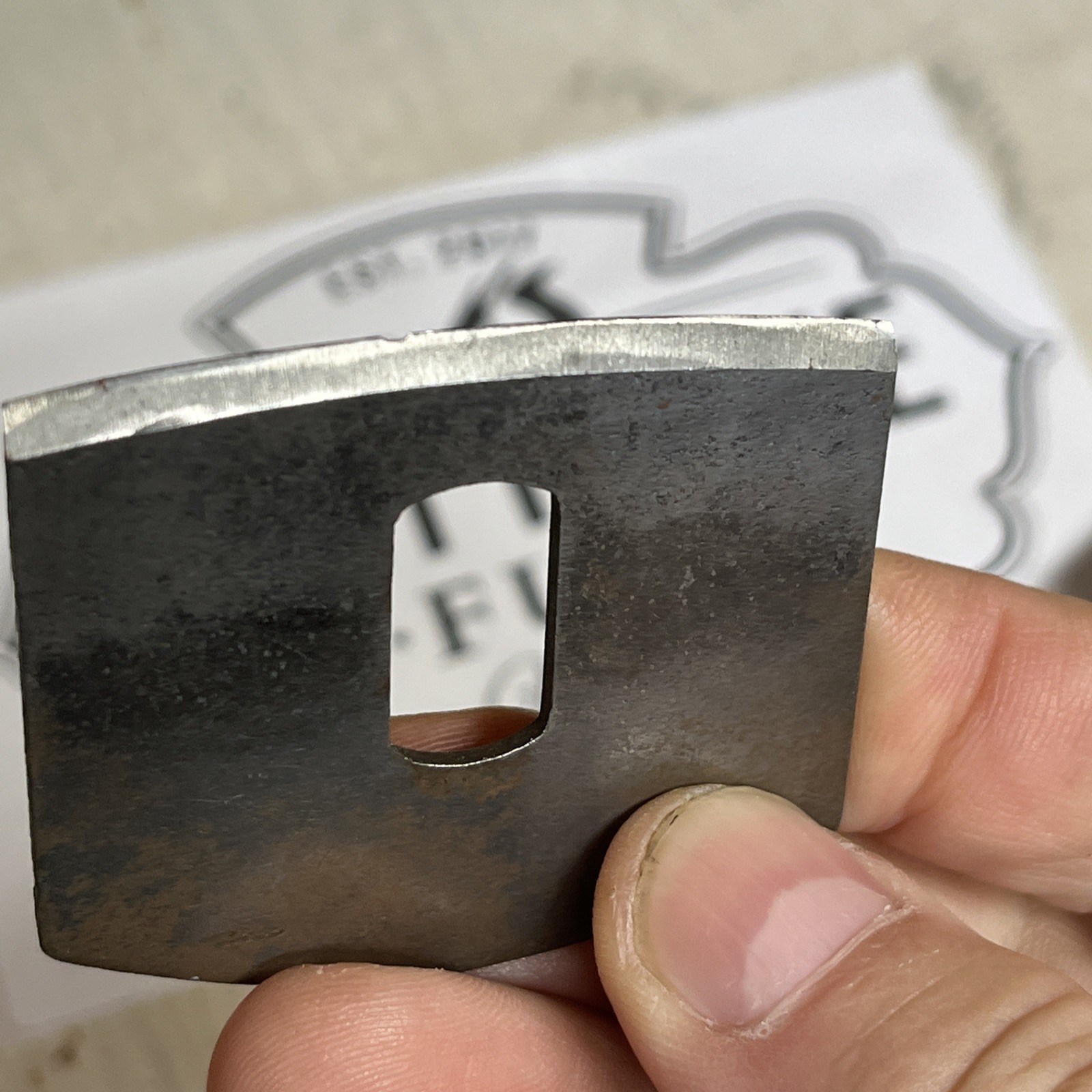 STANLEY Rule & Level Co. Spoke Shave Iron