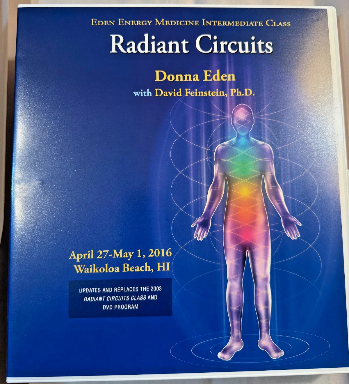 Radiant Circuits- Donna Eden- Energy Medicine- 4 DVDs- Healing- Hope-free ship