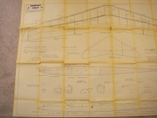 RCM&E Pläne des Simoon MK II ein Pylon Renngleiter Modell mit 58" Spannweite
