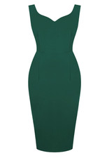 Sweetheart Bottle Green Sheath Wiggle Elegant Formal Cocktail Party Pencil Dress