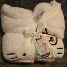 Hello Kitty Women 2 pc Plush PJ Pajama Set Fleece Pink SIZE 3x