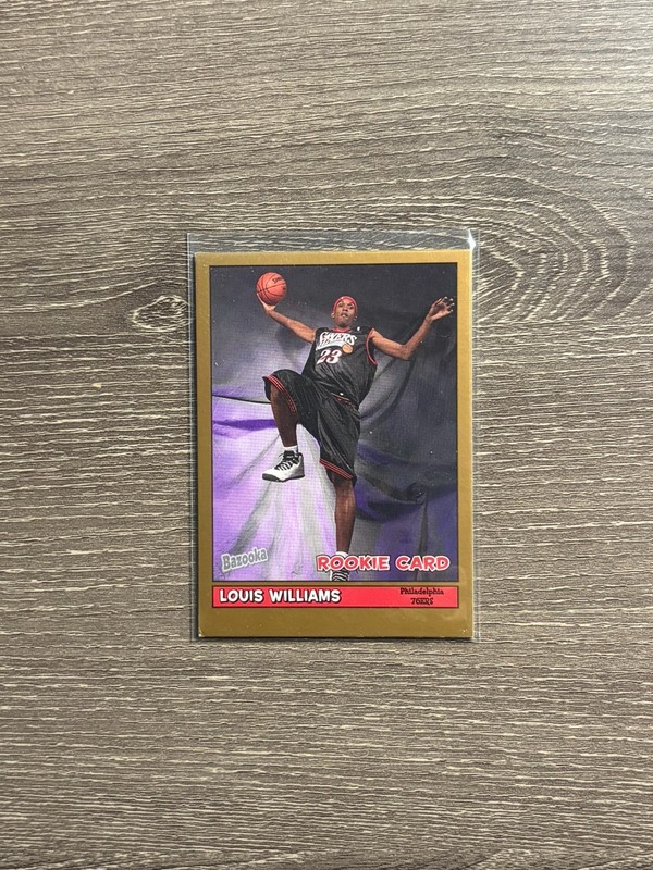 2005-06 Topps Bazooka - Louis Williams #184 Gold (RC)