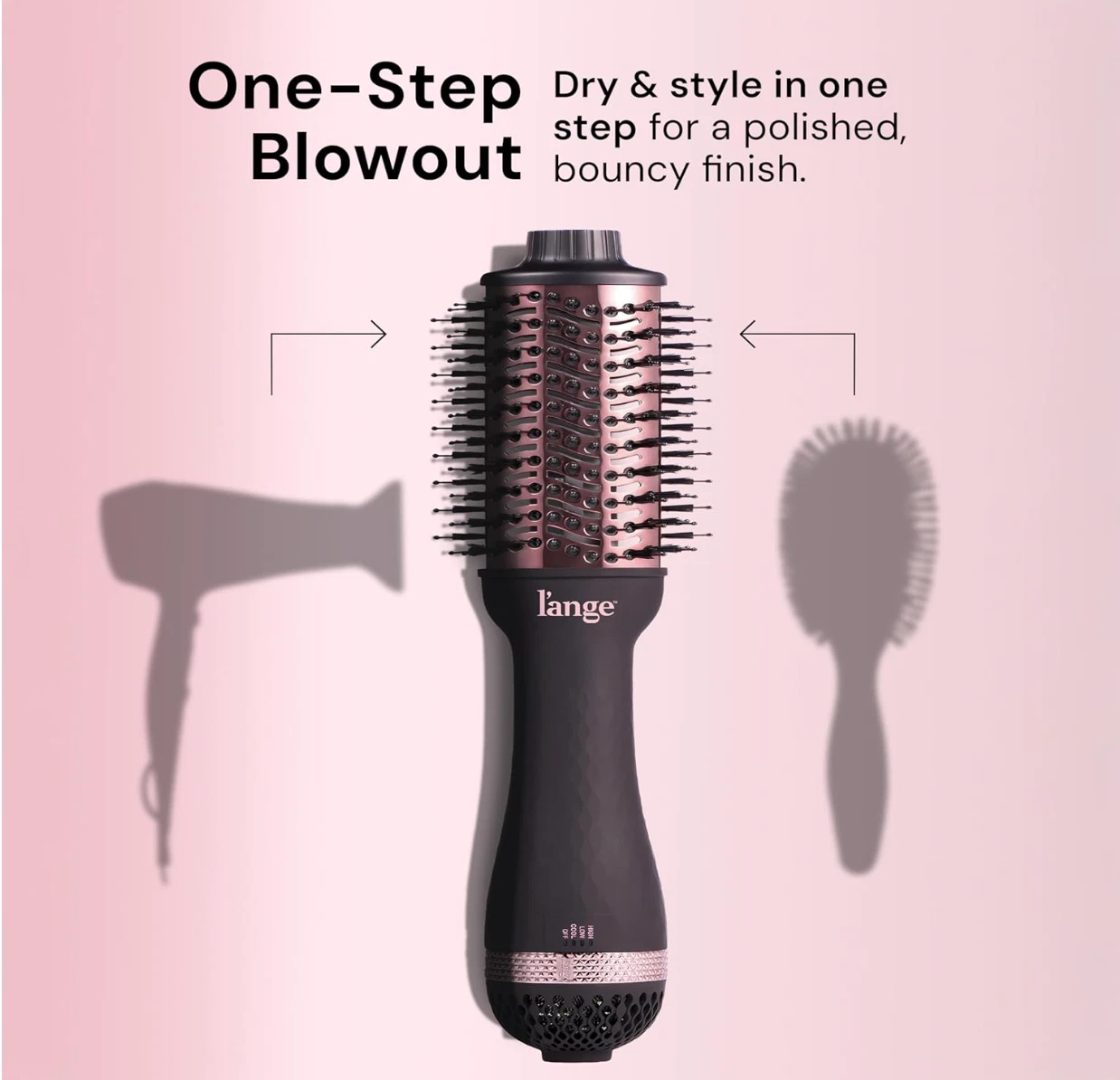 L'ANGE Le Volume brush side view and barrel