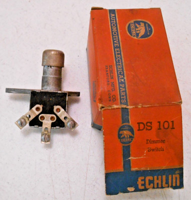 NORS 1929-48 CHEVY 53-54 CORVETTE 39-49 CADILLAC 40-48 OLDS Dimmer Switch DS 101