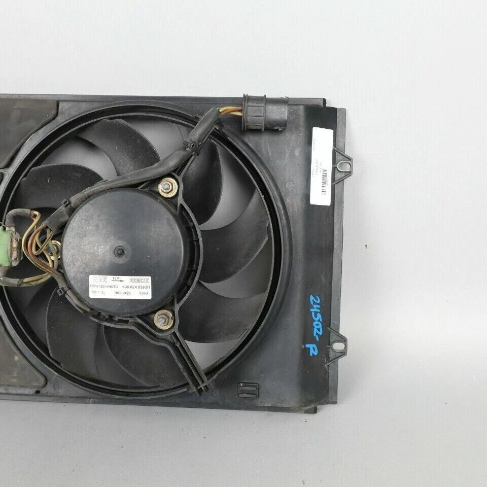2001-2005 Porsche 911 Turbo C4S Radiator Cooling Fan 99662412700 OEM Used - Imagem 4 de 4