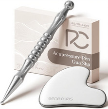 Acupuncture Pen, Manual Reflexology Tools for Muscle Tension and Pain Relief, Ac
