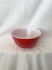 Vintage Pyrex Primary Red #402 Glass 1 1/2 Qt Nesting Mixing Bowl USA