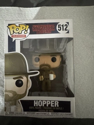 Funko Pop! Stranger Things #512 Vinyl Figure Hopper (Coffee)