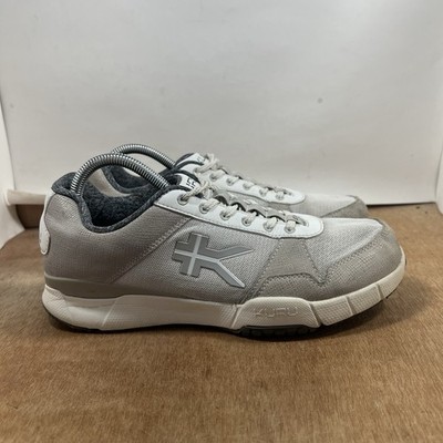 Kuru Quantum Gray White Women's US Size 9 Walking Cushioned Shoes SKU 201318