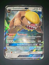 💫Carta Pokemon Gumshoos Gx Set Sole E Luna 110/149 Ita Poor