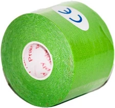 PreCut Kinesiology Tape Sport Pro (20 Pre Cut 1 Count (Pack of 1), Lime Green 