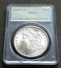 1885 O MORGAN SILVER DOLLAR ~ PCGS MS64 ~ RATTLER ~ BRIGHT BEAUTY.