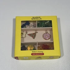 Youth Super Smalls Make It Yummy  Mini Bead Kit Pizza Donut Egg NEW