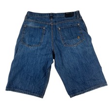 Vintage Y2k Rocawear Shorts Jean Denim Baggy Embroidered Skate Hip Hop Men s 38