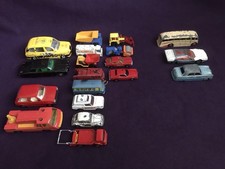 Vintage 1970s PLAY WORN Die Cast Vehicles, Cars etc CORGI, CORGI JUNIORS, DINKY