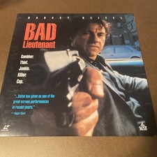 Bad Lieutenant Harvey Keitel laser disc 1992