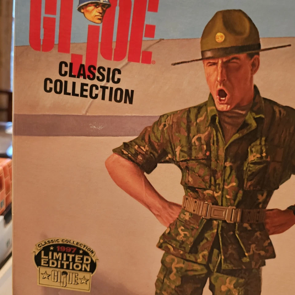 G.I. Joe U.S. Army Drill Sergeant Classic Col Limited Ed 1997 African American - Image 2 of 4